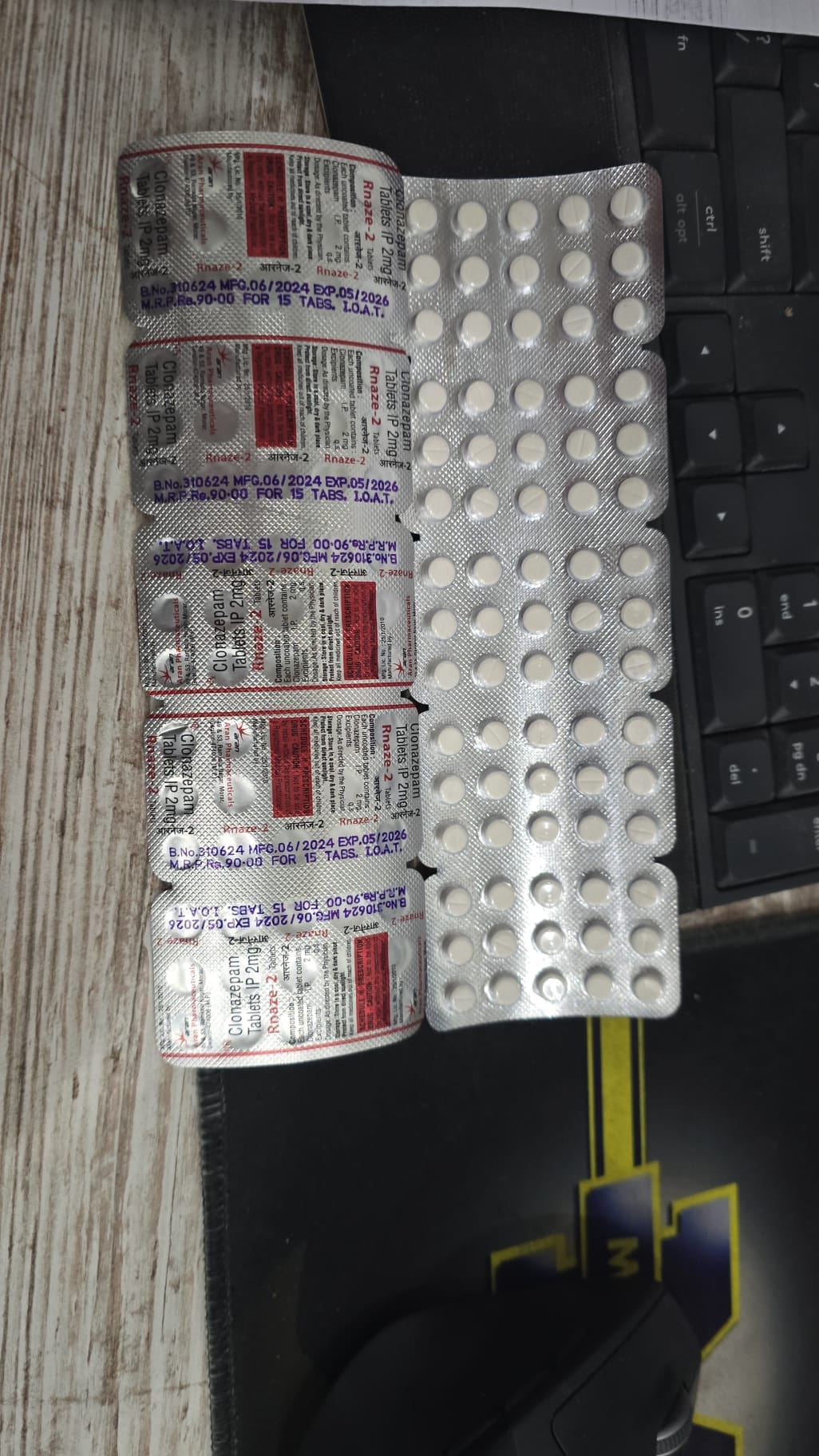 Clonazepam 2mg